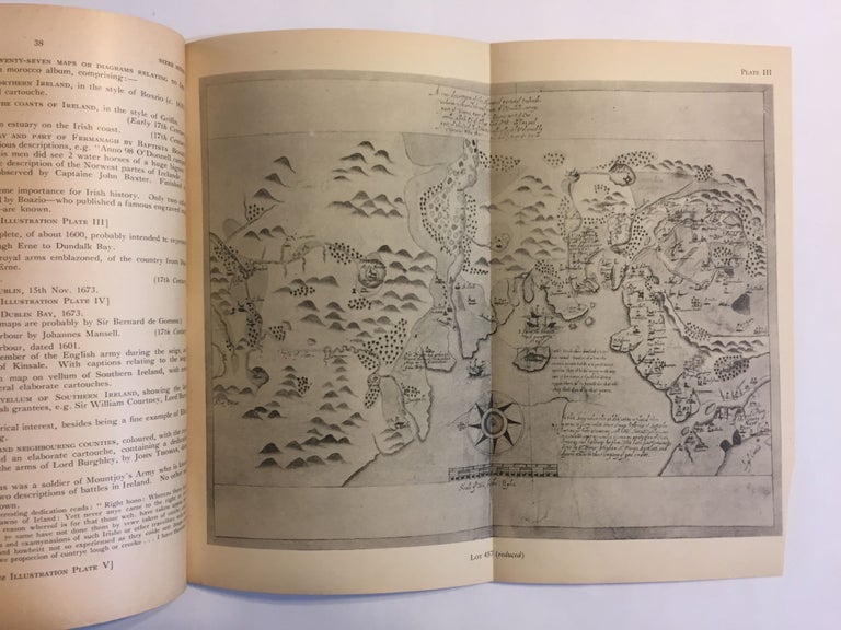 Item #1550 [BERMUDA / IRELAND / MAPS]. Catalogue of valuable printed books, important manuscript maps, autograph letters, historical documents, etc. [March 8, 1948]. Sotheby, Co, Sotheby's London.