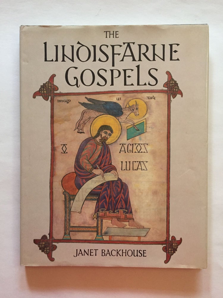 Item #1761 The Lindisfarne Gospels. Janet Backhouse.
