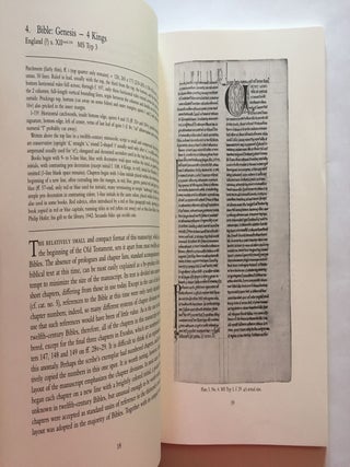 The Bible in the Twelfth Century: An Exhibition of Manuscripts at the Houghton Library