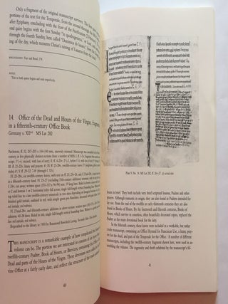The Bible in the Twelfth Century: An Exhibition of Manuscripts at the Houghton Library