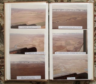 [VERNACULAR PHOTO ALBUM]. [WYOMING]. "Photographs on the Wind River Indian Reservation, Wyoming Showing Agricultural, Hydrologic, and Topographic Features. October 31 to November 1, 1980"