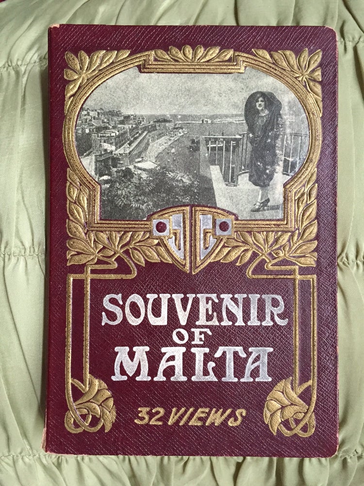 Item #2095 [Cover title]: Souvenir of Malta. 32 Views. [Panorama / Souvenir Album]. MALTA.