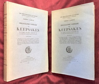 Item #2195 [FRENCH GIFT BOOKS / KEEPSAKES]. Bibliographie Sommaire des Keepsakes et Autres...
