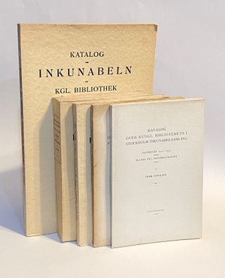 Item #2220 [INCUNABULA REFERENCE / SWEDEN]. Katalog der Inkunabeln der Kgl. Bibliothek in...