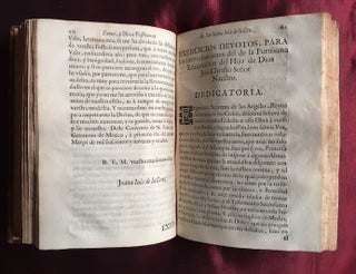 [FIRST FEMINIST MANIFESTO OF THE NEW WORLD, 1700]. Fama y Obras Posthumas del Fenix de Mexico, decima musa, poetisa americana