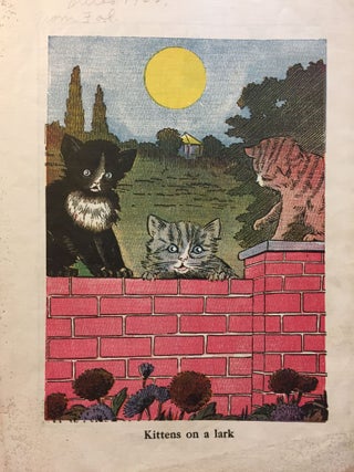 [PRINTED ON LINEN]. [CHILDREN'S BOOK]. Pussy Picture Book
