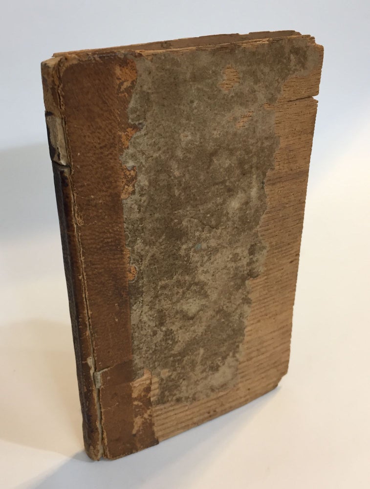 Item #2990 [EARLY AMERICAN SCALEBOARD BINDING]. The prompter; or a commentary on common sayings and subjects. Noah Webster.