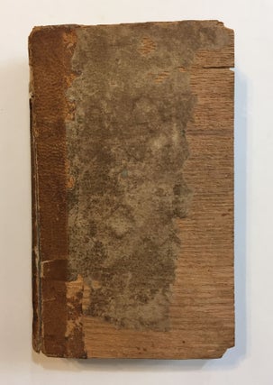 [EARLY AMERICAN SCALEBOARD BINDING]. The prompter; or a commentary on common sayings and subjects...