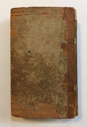 [EARLY AMERICAN SCALEBOARD BINDING]. The prompter; or a commentary on common sayings and subjects...