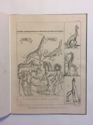[GIRAFFES - FIRST ANATOMICAL STUDY]. Recherches historiques, zoologiques, anatomiques et paléontologiques sur la girafe, (Camelopardalis giraffa, Gmelin)