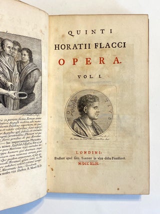 [FINE BINDINGS. France, 18th-Century]. Quinti Horatii Flacci Opera