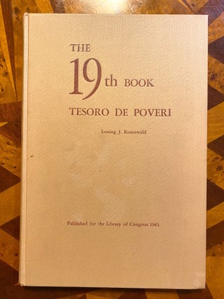The 19th Book: Tesoro de Poveri