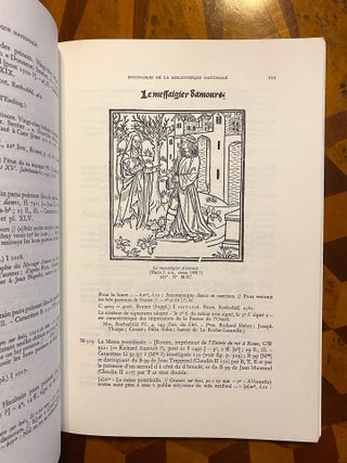 [INCUNABULA REFERENCE]. Catalogue des Incunables [de la Bibliotheque nationale de France] (a.k.a. CIBN). Together 5 volumes. Tome I - Fasc. 1: Xylographes et "A." Tome II - Fasc. 1-4: "H-Z" and "Hebraica." TOGETHER WITH: "Additions et Corrections"