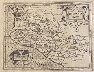 Item #3435 [1625 MAP OF WESTERN MEXICO, extracted from Purchas His Pilgrims]. "Hispania Nova" /...