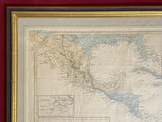 Mexico and Central America to illustrate Harpers Gazetteer
