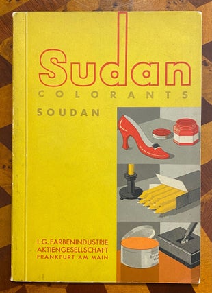 Item #3515 [COLOR: TRADE CATALOGUE]. "Colorants Soudan": Colorants en Poudre Solubles dans les...