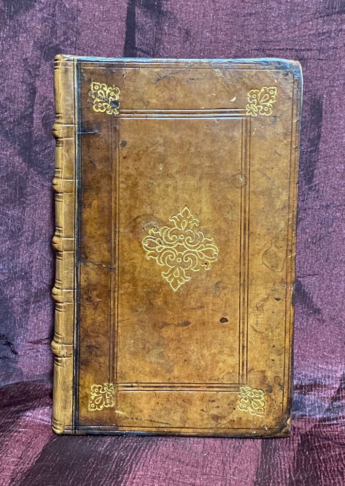 Item #3622 [FRENCH RENAISSANCE BINDING BY THE CUPID'S BOW BINDER]. Theophylacti Bulgariae....