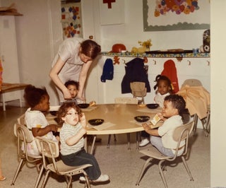 [AFRICAN AMERICANA] [DETROIT NURSERY SCHOOL]. Archive of 45 original photographs depicting an important childcare center in Inner-City Detroit (early 1970s)