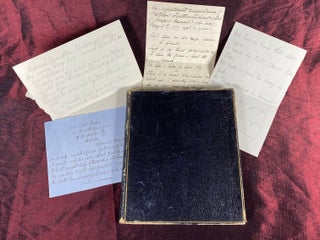 Item #3856 [MANUSCRIPT RECORD BOOK OF EPITAPHS, ca. 1876]. Epitaphs