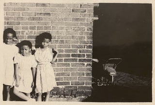 Item #3870 [AFRICAN-AMERICANA - VERNACULAR PHOTOGRAPHS]. Small collection of 7 original...