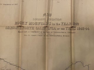 [IMPORTANT WESTERN AMERICANA]. Report of the Exploring Expedition to the Rocky Mountains in the Year 1842, and to Oregon and North California in the Years 1843-’44 [Senate 174, 28th Congress, 2nd Session]