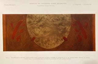 [ART NOUVEAU LEATHER DESIGNS 1908]. LE CUIR: Compositions Décoratives. Cent soixante-douze Modèles en Couleurs [COMPLETE PORTFOLIO]