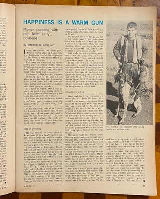 Item #3978 [THE BEATLES]. "Happiness is a Warm Gun" -- COMPLETE YEAR (12 ISSUES) OF THE 1968...
