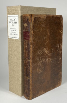 Item #4025 [UNKNOWN WILMINGTON DELAWARE BINDERS 1801]. Lectures on primitive Christianity: in...