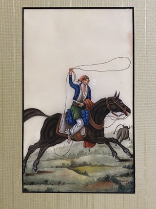 Item #4043 [CHINESE GOUACHE PAINTINGS ON PITH PAPER OF PROVINCIAL PERUVIANS AND ARGENTINEANS IN...