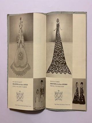 [SAN ANTONIO, TEXAS COSTUME AND HIGH SOCIETY]. Collection of 21 original color photographs of the Fiesta Parade "Queens and Princesses" in spectacular gowns and trains. TOGETHER WITH: The Order of the Alamo Presents The Court of Gardens (program)