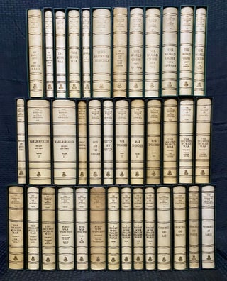 Item #4176 [COMPLETE SET]. The Collected Works of Sir Winston Churchill. Centenary Edition....