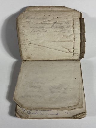 [MANUSCRIPT]. [FIRST WORLD WAR TRENCHES DIARY]. Diary of a British soldier of the 49th Infantry Division, ending abruptly on December 19, 1915, the first day Phosgene gas was used against the British