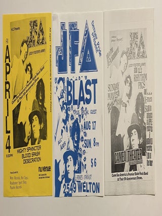 [SKATE PUNK ARCHIVE - JFA, 1977-1986]. [JFA and the development of Skateboard Culture]