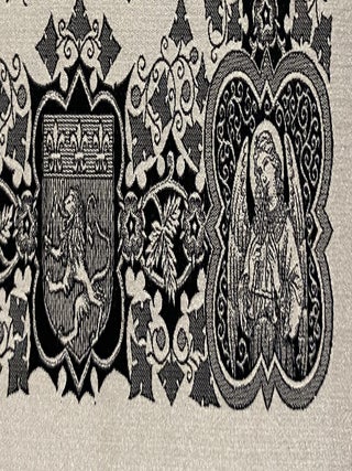 [TECHNOLOGY]. Livre de pri&egrave;res tiss&eacute; d'apres les enluminures des manuscrits du XIVe au XVIe si&egrave;cle [WOVEN ENTIRELY IN SILK USING THE AUTOMATED JACQUARD LOOM]