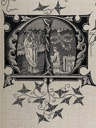 [TECHNOLOGY]. Livre de pri&egrave;res tiss&eacute; d'apres les enluminures des manuscrits du XIVe au XVIe si&egrave;cle [WOVEN ENTIRELY IN SILK USING THE AUTOMATED JACQUARD LOOM]