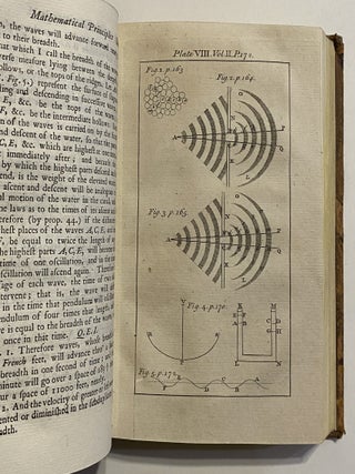 [PRINCIPIA MATHEMATICA - FIRST EDITION IN ENGLISH]. The Mathematical Principles of Natural Philosophy. Translated into English by Andrew Motte. To which are added, The Laws of the Moon's Motion, according to Gravity. BY John Machin