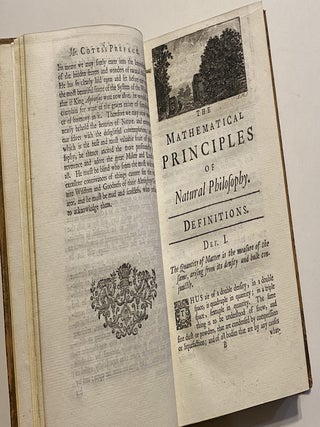 [PRINCIPIA MATHEMATICA - FIRST EDITION IN ENGLISH]. The Mathematical Principles of Natural Philosophy. Translated into English by Andrew Motte. To which are added, The Laws of the Moon's Motion, according to Gravity. BY John Machin