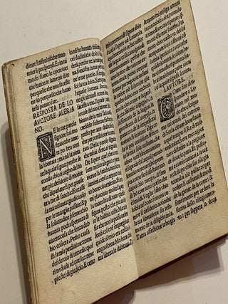 [Carcel de Amor - Italian, 1518]. Carcer Damore. Tradotto dal [...] Lelio de Manfredi Ferrarese de doma Spagno in Lingua Materna