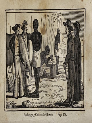 [AMERICAN ABOLITIONISM ~ 1834]. Picture of Slavery; In The United States of America